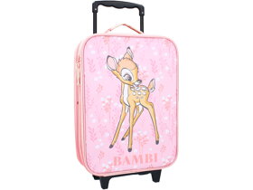 Ružový detský kufor Disney Bambi
