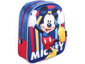 Detský 3D blikajúci ruksak Mickey Mouse