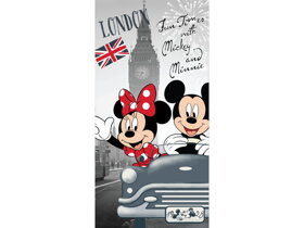 Osuška Mickey a Minnie Mouse v Londýne