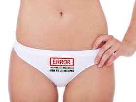 Nohavičky Error, akcia nie je dostupná - XL
