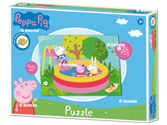 Puzzle Peppa Pig - 24 dielikov