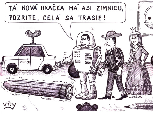 Hračka má zimnicu