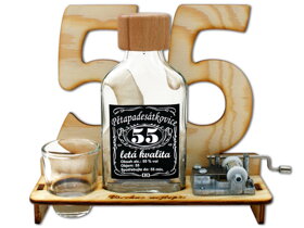 Značka na výročie 55 rokov s verklíkom CZ