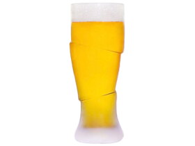 Rozseknutý pohár na pivo