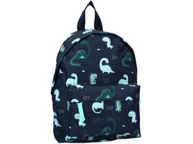Modrý ruksak s dinosaurami II