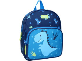 Modrý detský ruksak Dinosaurus