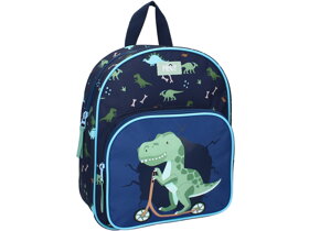 Modrý detský ruksak Dinosaurus Stay Silly