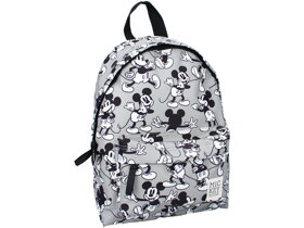 Šedý chlapčenský ruksak myšiak Mickey