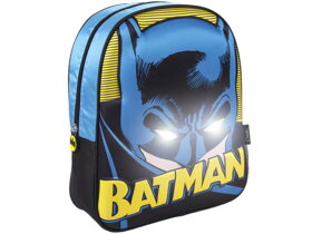 Detský 3D ruksak Batman s blikajúcimi očami