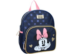 Modrý ruksak Minnie Mouse Glitter Love