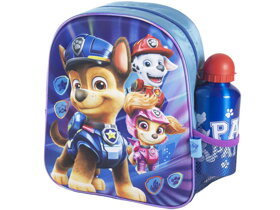 Detský 3D ruksak Paw Patrol Movie s fľašou