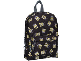 Čierny ruksak SpongeBob v šortkách