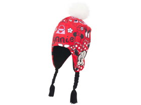 Červená čiapka Minnie Mouse - veľkosť 54