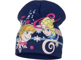 Modrá čiapka Frozen II - Anna a Elsa - veľkosť 52