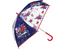 Detský priesvitný dáždnik Spiderman