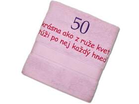 Osuška k 50-tke pre ženu