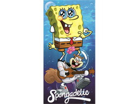 Detská osuška SpongeBob a Sandy