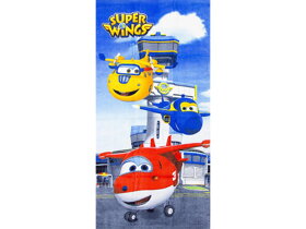Detská plážová osuška Super Wings Letisko
