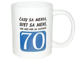 Hrnček pre 70 ročných