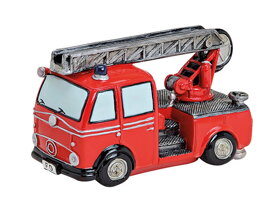 Pokladnička v tvare hasičského auta