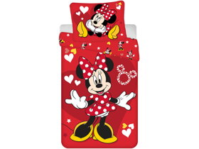 Posteľné obliečky Minnie Mouse Hearts and Stars