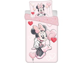 Posteľné obliečky Minnie Mouse Heart Balloons