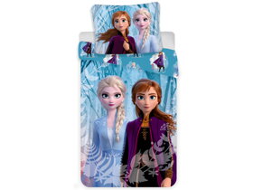 Posteľné obliečky Frozen II - Anna a Elsa