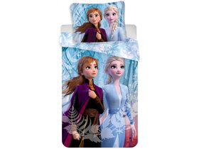 Dievčenské posteľné obliečky Frozen Elsa a Anna