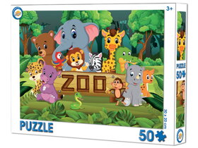 Puzzle pre deti ZOO - 50 dielikov