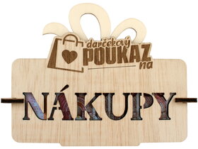Darčekový poukaz na nákupy