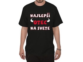 Tričko Najlepší otec na svete - veľkosť L