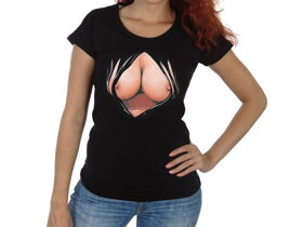 Dámske tričko pre odvážne ženy - veľkosť M