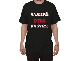 Tričko Najlepší otec na svete II - veľkosť XL