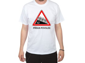 Pivárske tričko Prísun povolený CZ - XXXL