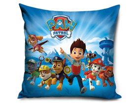 Modrý vankúš Paw Patrol Tímová práca