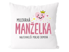 Vankúš Milovaná manželka