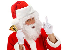 Plyšová vianočná čiapka Santa Claus