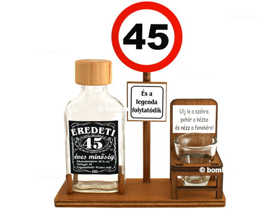 Dopravná značka 45 rokov HU