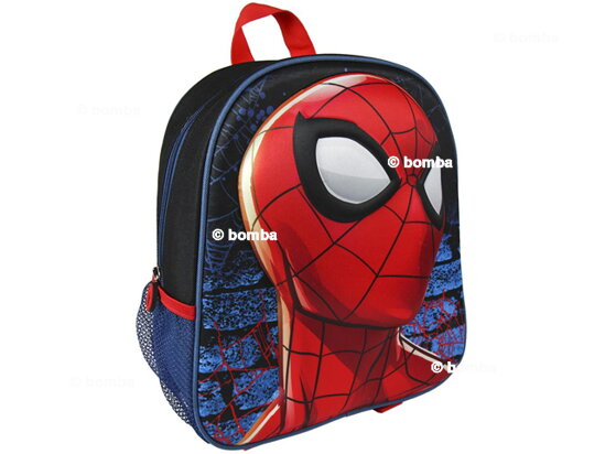 Čierny 3D ruksak Spiderman