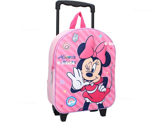 3D ruksak na kolieskach Minnie Fashion Besties