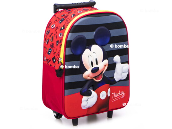 Detský 3D kufrík myšiak Mickey