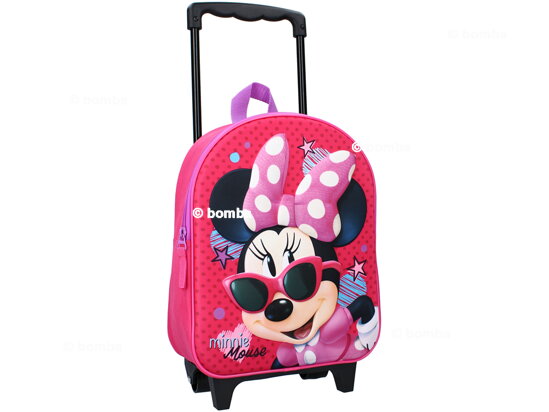 Dievčenský 3D kufrík Minnie Mouse