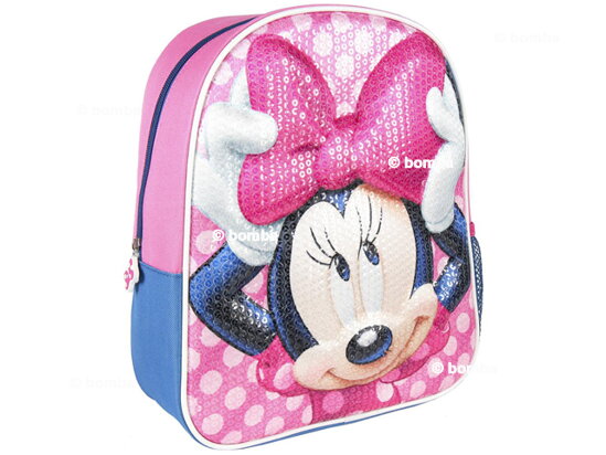 Dievčenský 3D ruksak Minnie Mouse s mašľou