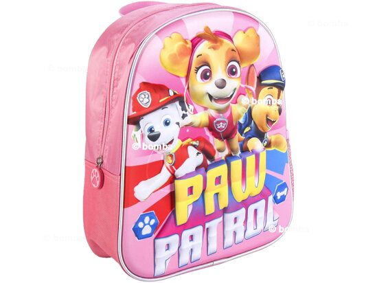 Detský ružový 3D ruksak Paw Patrol