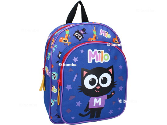 Modrý detský ruksak Milo
