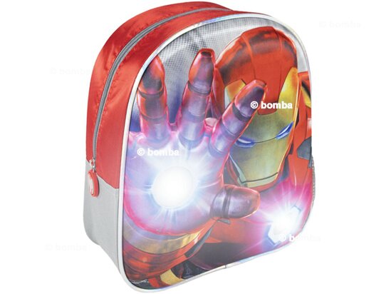 Detský 3D blikajúci ruksak Avengers