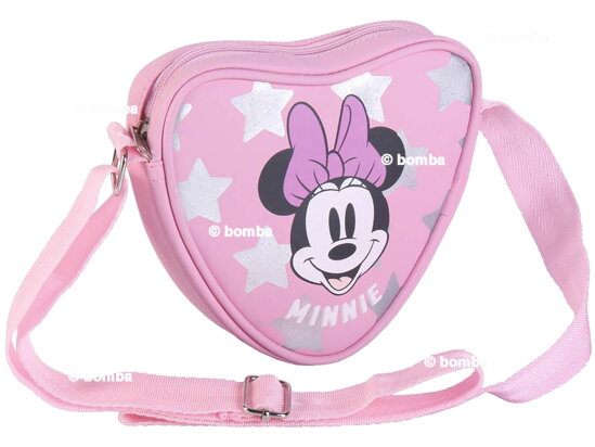 Kabelka Minnie Mouse v tvare srdiečka