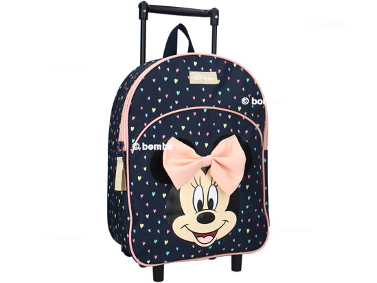 Detský ruksak na kolieskach Minnie Like You Lots