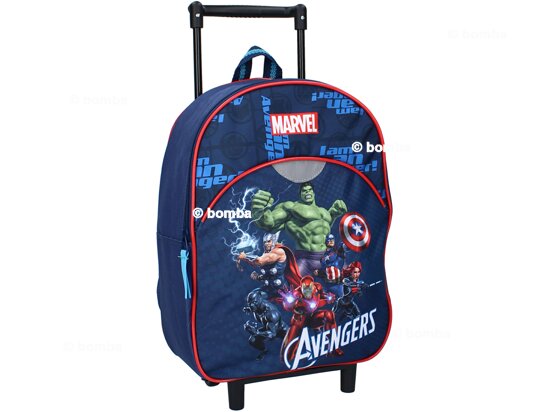 Chlapčenský ruksak na kolieskach Avengers