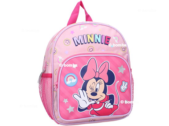 Ruksak Minnie Glam It Up s vreckami na fľašu